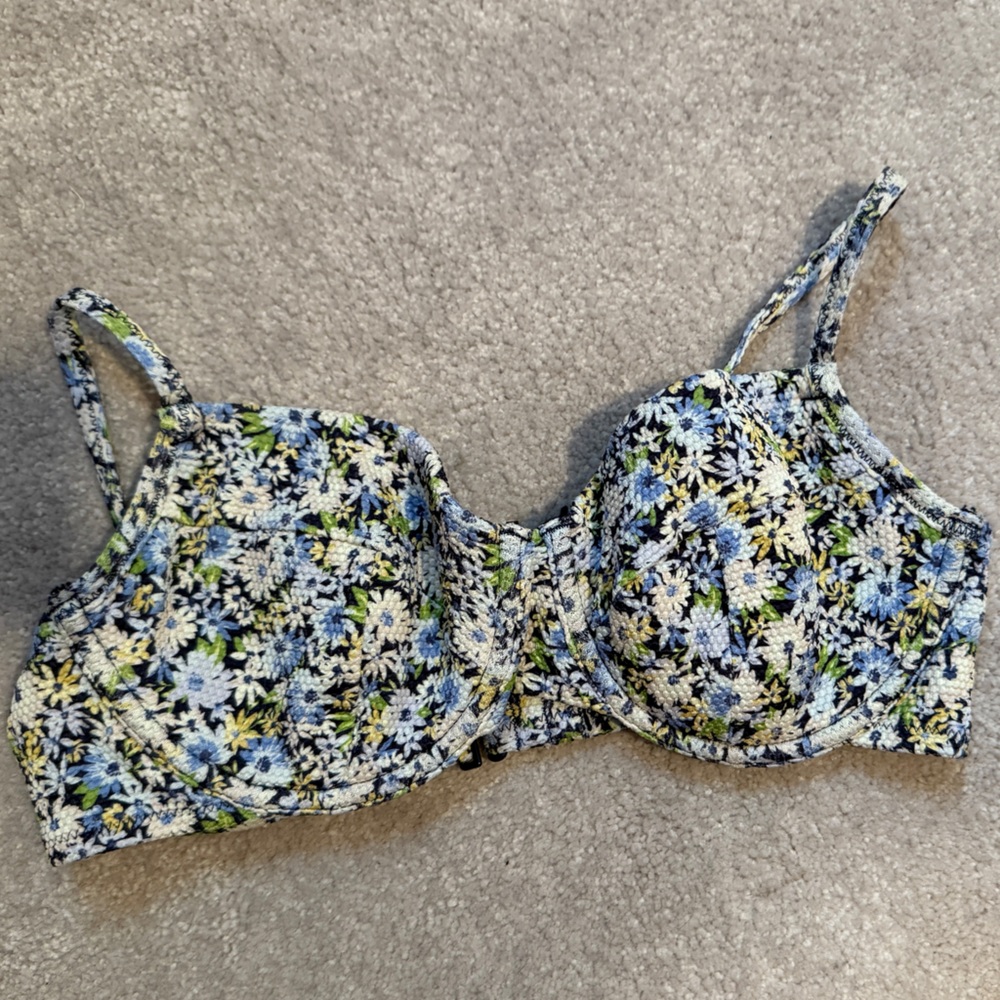 Old Navy Floral Bikini Top